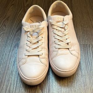 Guess Light Pink Barette sneakers size 10.5. Worn 2x 10/10 condition with box.